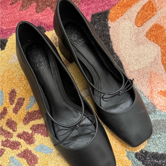 Vince Camuto Bow Mary Jane Charley Racer Block Heel - Picture 4 of 6